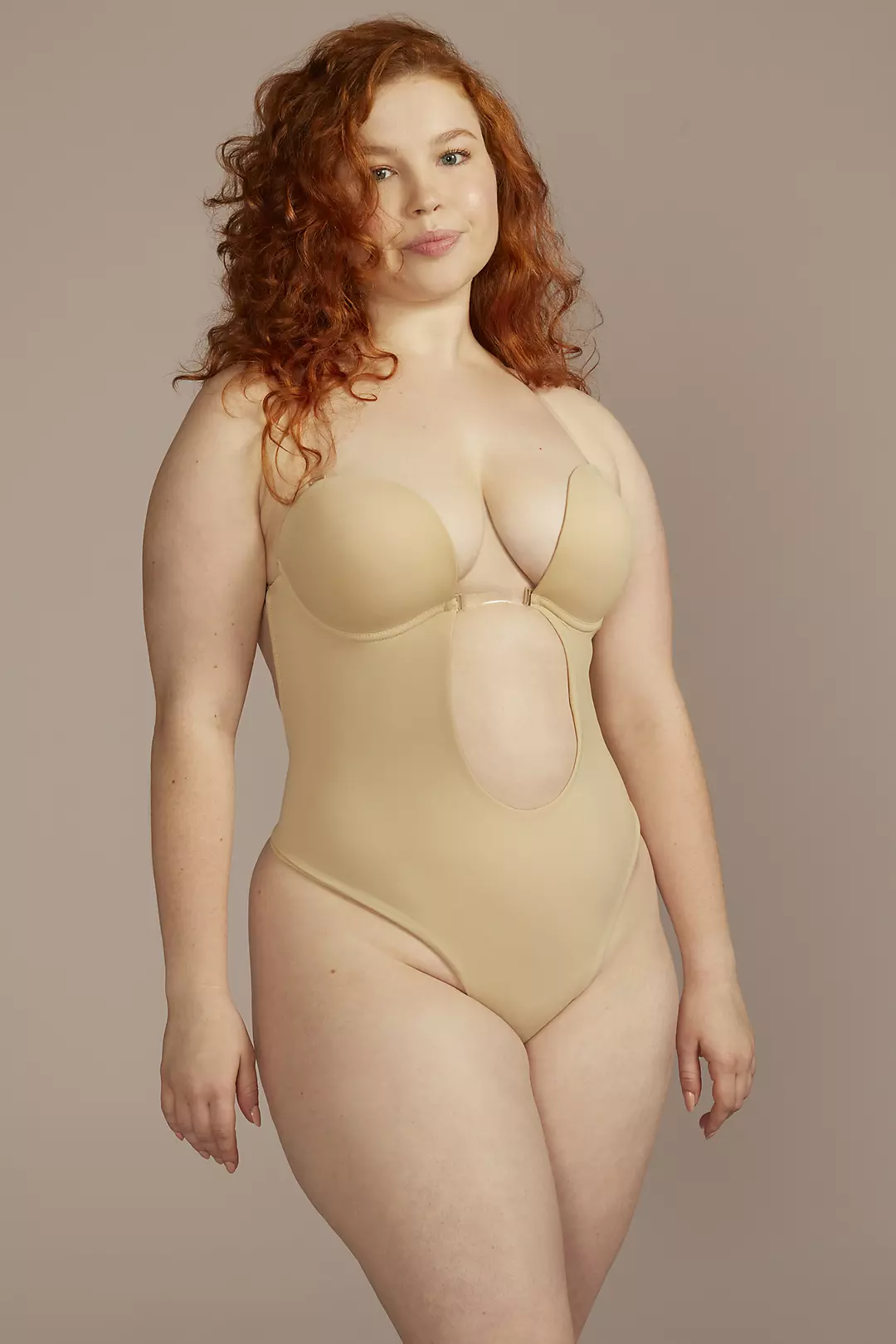 Backless Plunging Bodysuit - Image 3