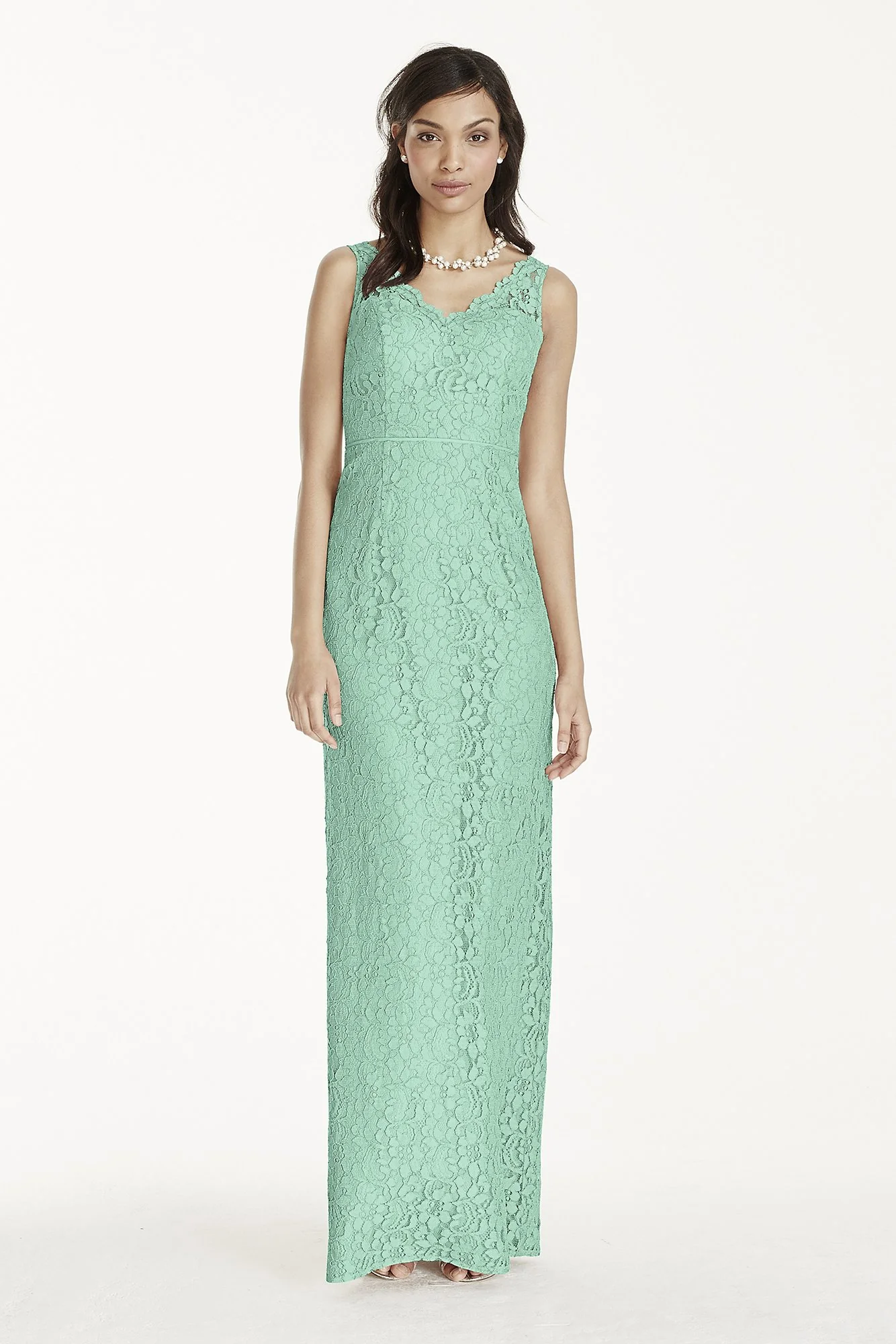 Extra Length Lace Tank Dress - Image 14