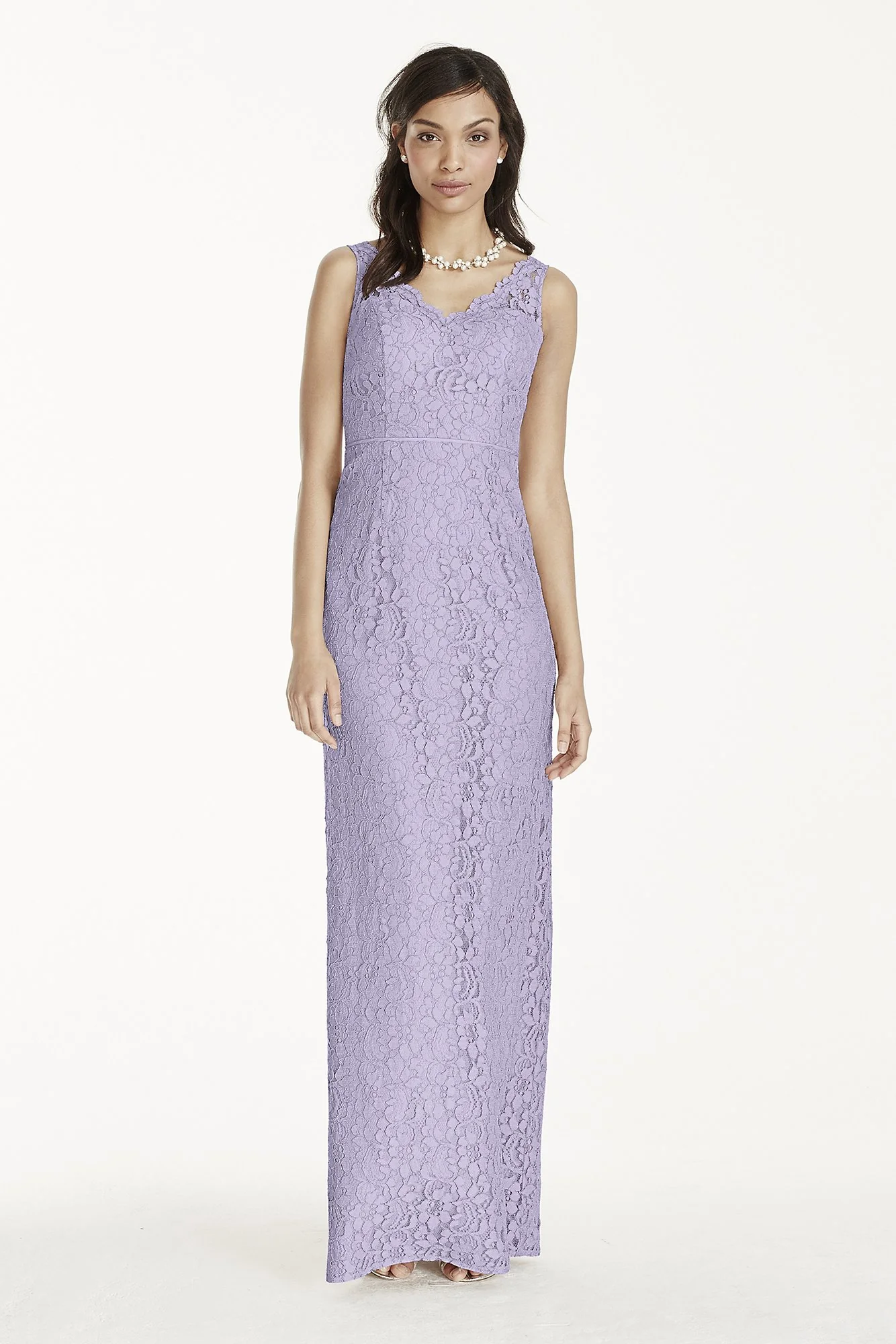 Extra Length Lace Tank Dress - Image 15