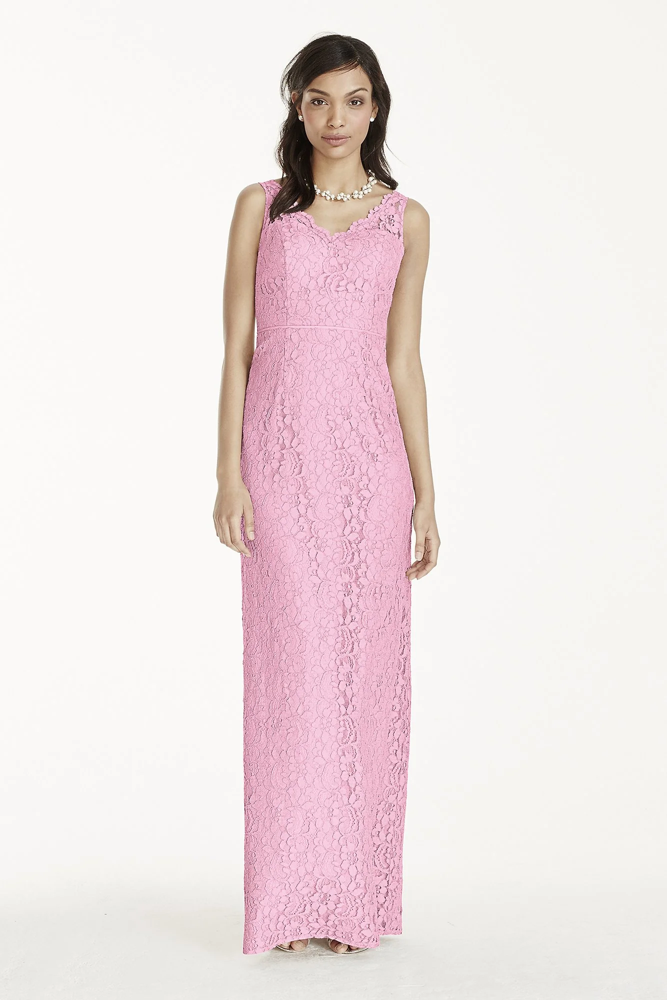 Extra Length Lace Tank Dress - Image 24