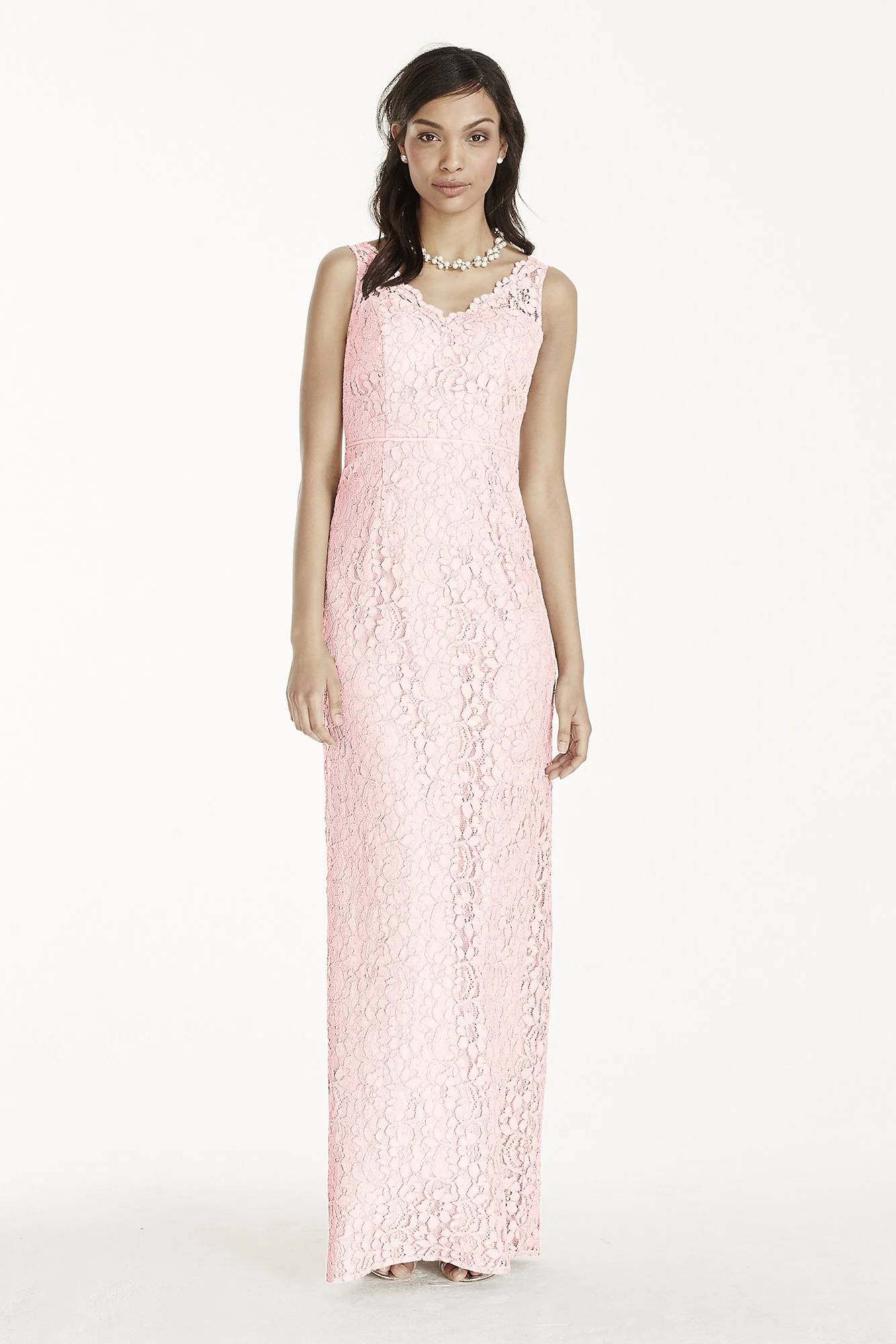 Extra Length Lace Tank Dress - Image 26