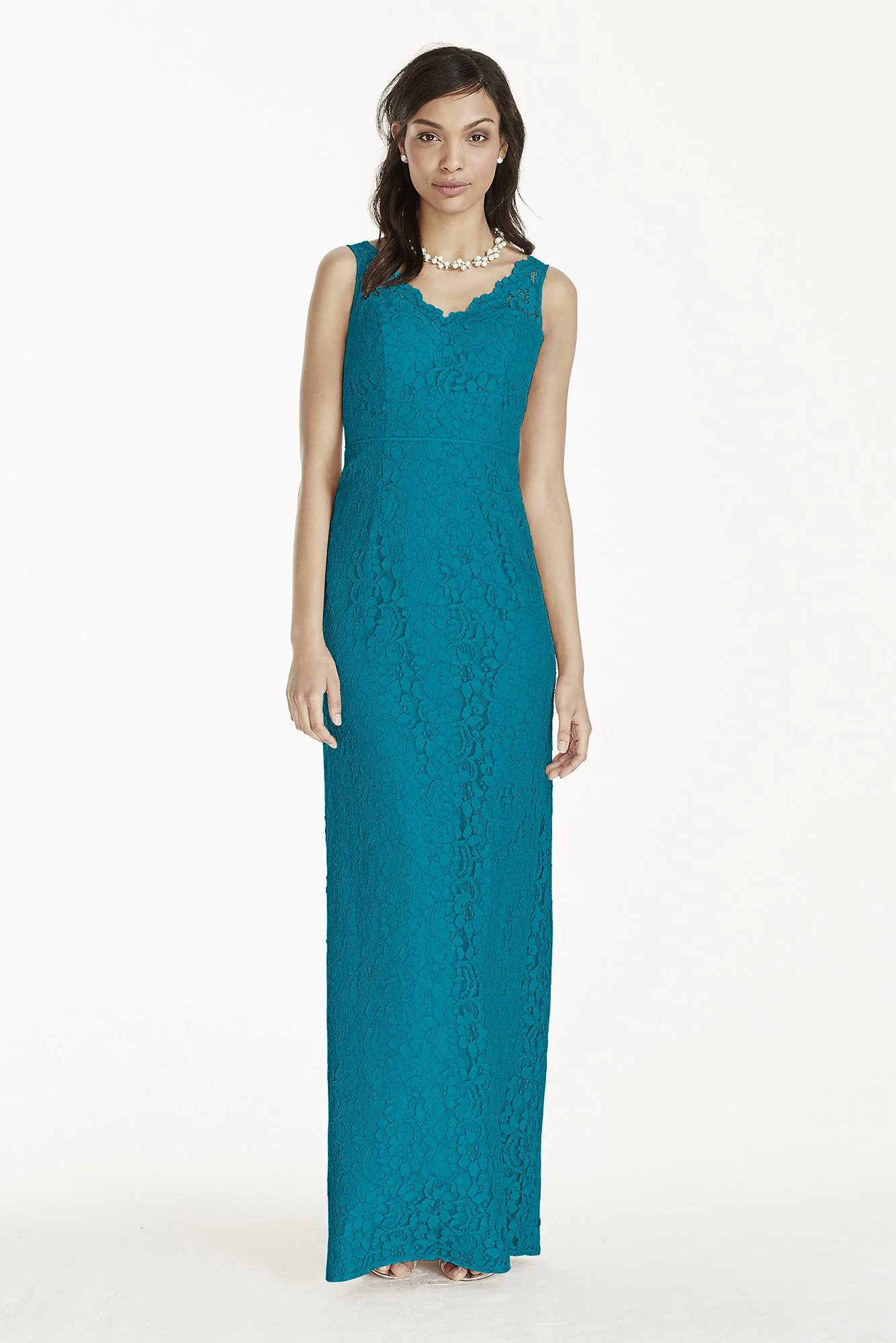 Extra Length Lace Tank Dress - Image 27