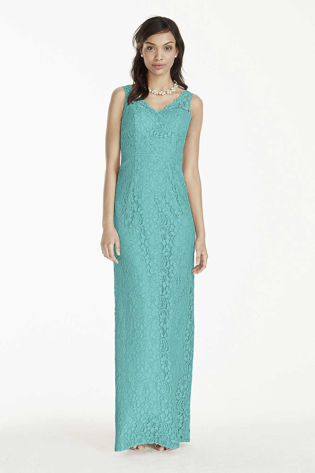 Extra Length Lace Tank Dress - Image 3