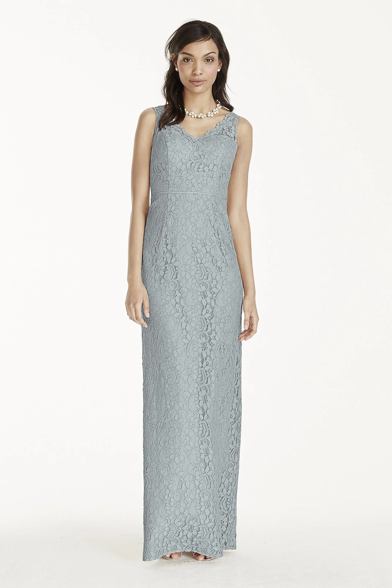 Extra Length Lace Tank Dress - Image 31