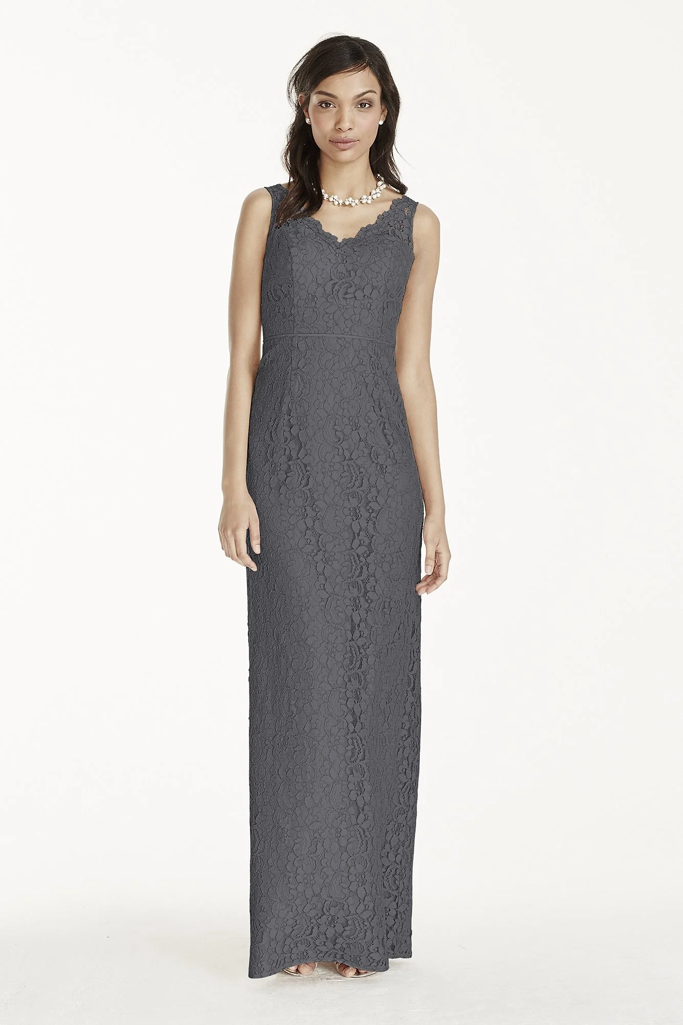 Extra Length Lace Tank Dress - Image 32