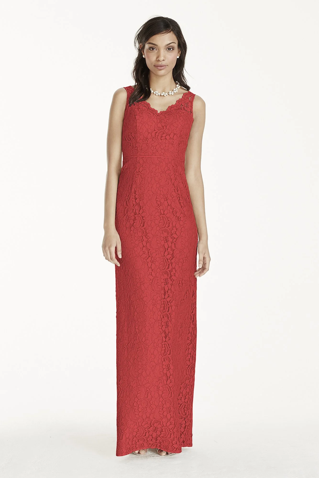 Extra Length Lace Tank Dress - Image 6