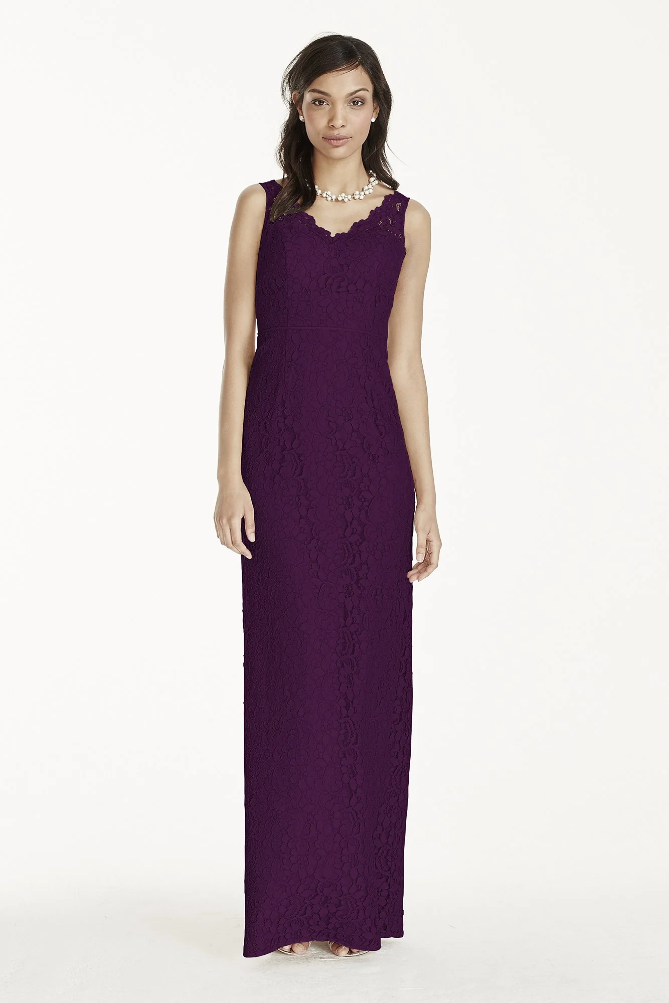 Extra Length Lace Tank Dress - Image 8