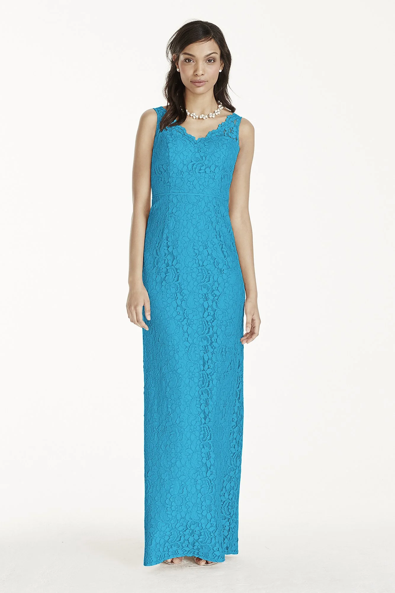Extra Length Lace Tank Dress - Image 9